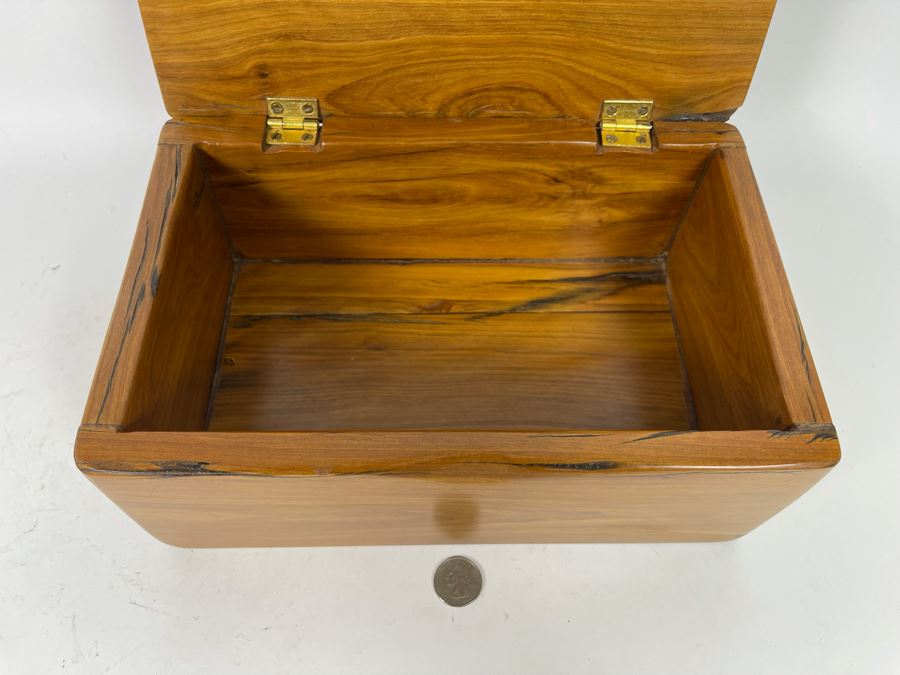 Heavy Sujaro Railwoods Collection Handcrafted Box From Antique Recycled South African Railway Ties 11.5W X 7.5D X 5.5H [Photo 6]