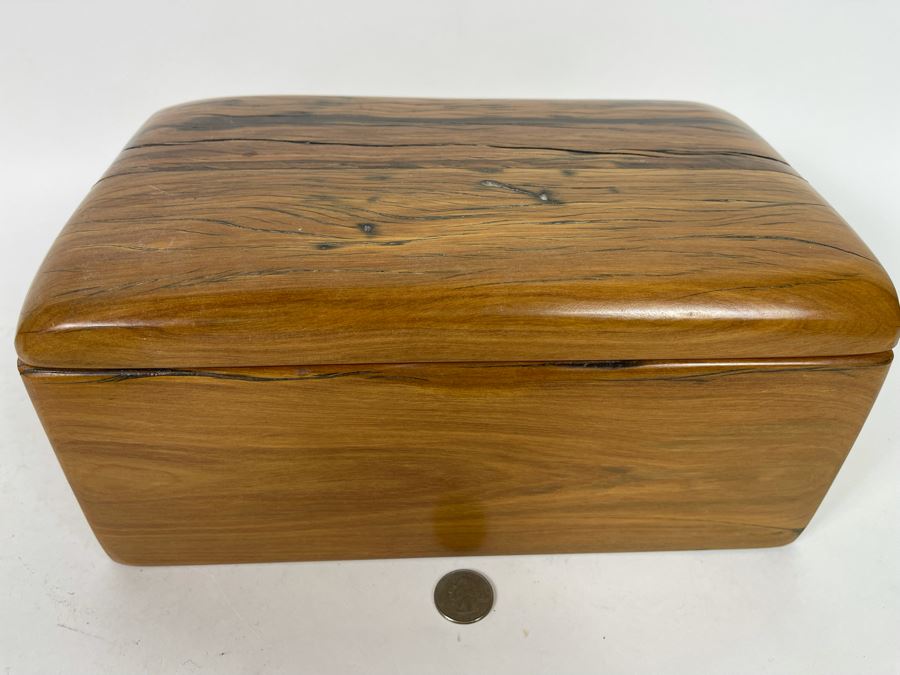 Heavy Sujaro Railwoods Collection Handcrafted Box From Antique Recycled South African Railway Ties 11.5W X 7.5D X 5.5H [Photo 3]