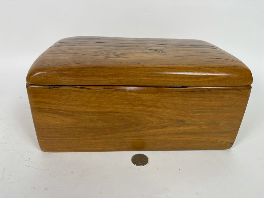 Heavy Sujaro Railwoods Collection Handcrafted Box From Antique Recycled South African Railway Ties 11.5W X 7.5D X 5.5H [Photo 4]