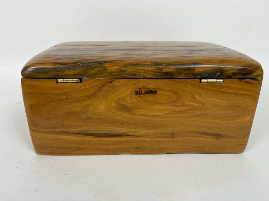 Heavy Sujaro Railwoods Collection Handcrafted Box From Antique Recycled South African Railway Ties 11.5W X 7.5D X 5.5H [Photo 8]