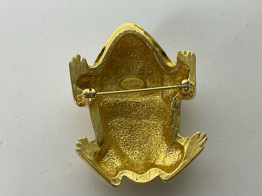 Vintage Kenneth Lane Frog Brooch Pin [Photo 4]