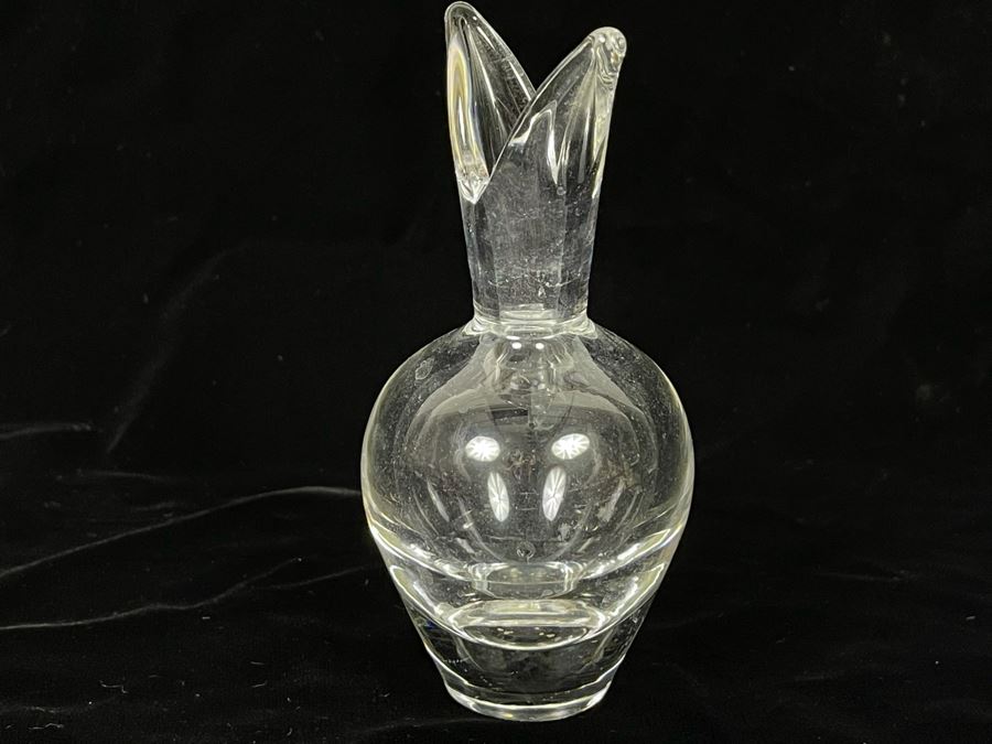 Steuben Glass Vase 5H [Photo 3]