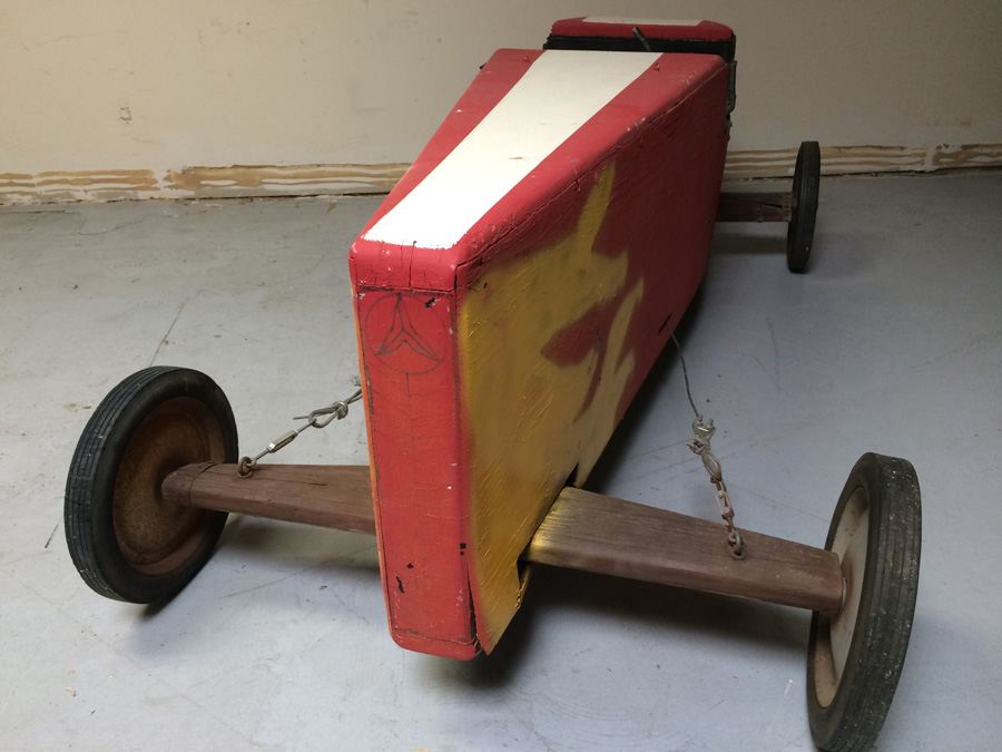wooden soap box car