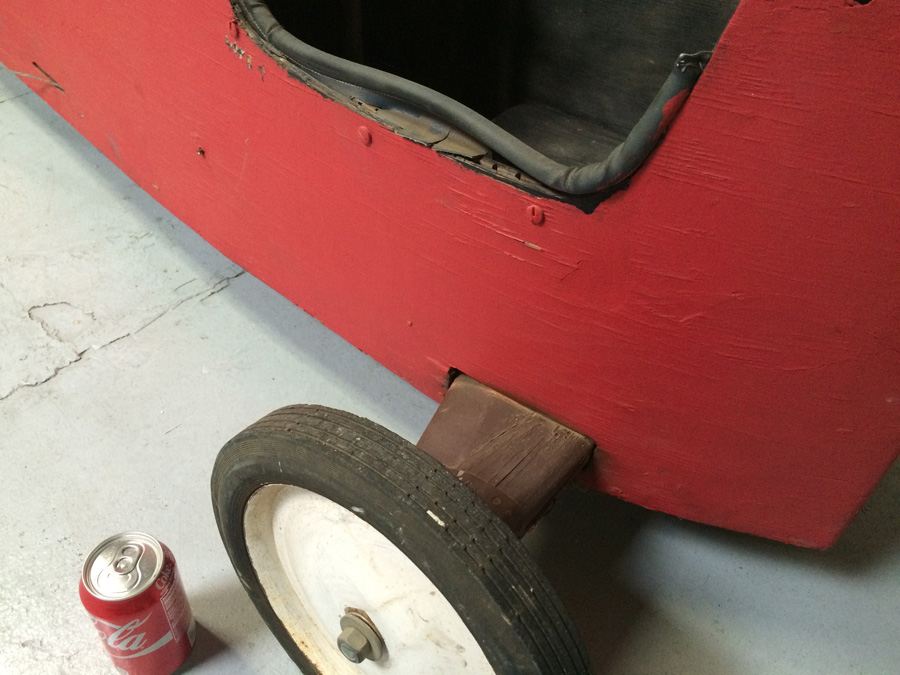 wooden soap box car