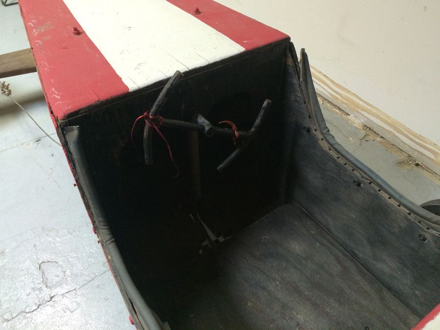 Wooden Soap Box Derby Car with Vintage CA License Plate [Photo 6]