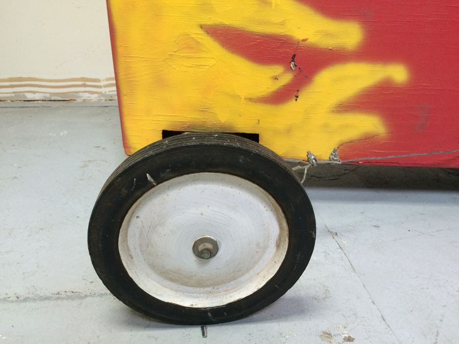 Wooden Soap Box Derby Car with Vintage CA License Plate [Photo 8]