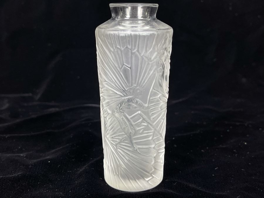 Signed Lalique France Crystal Fairy Bottle 4H [Photo 8]
