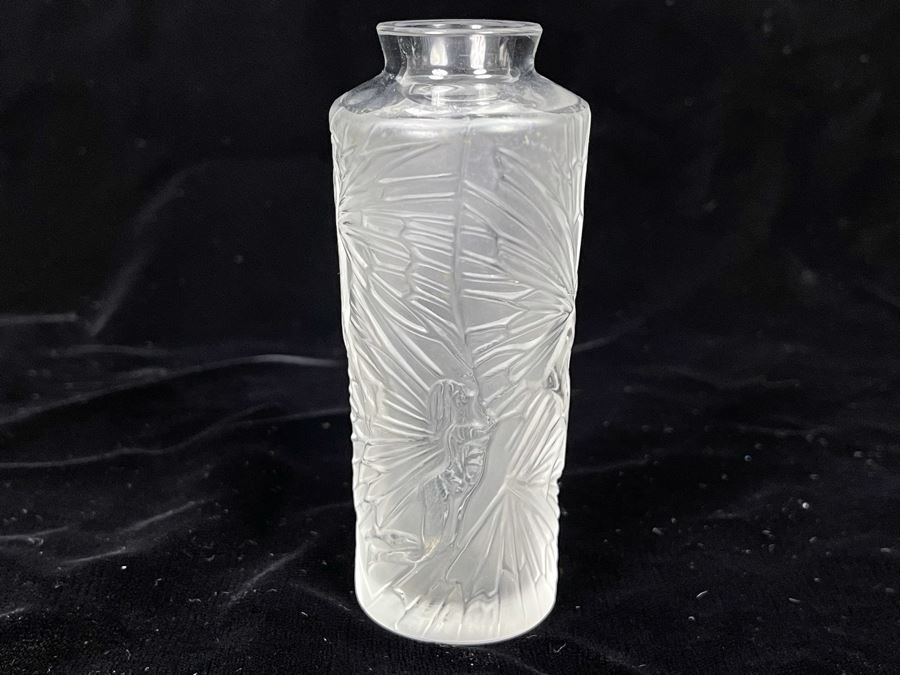 Signed Lalique France Crystal Fairy Bottle 4H [Photo 7]