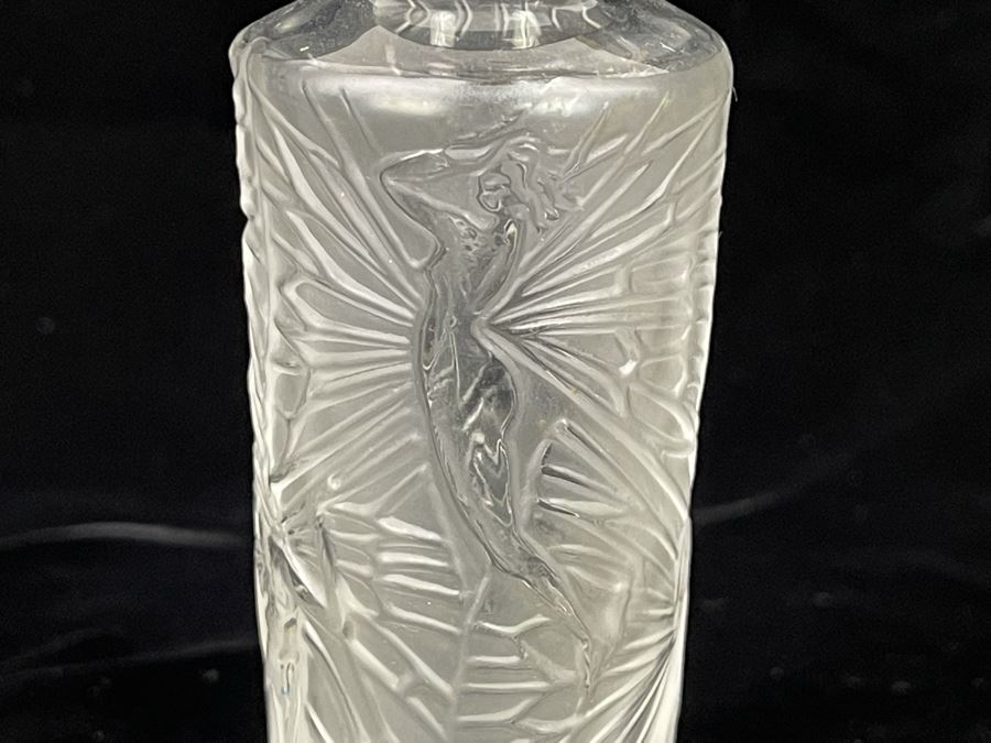 Signed Lalique France Crystal Fairy Bottle 4H [Photo 6]