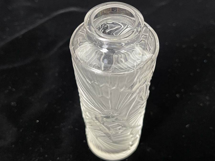Signed Lalique France Crystal Fairy Bottle 4H [Photo 9]