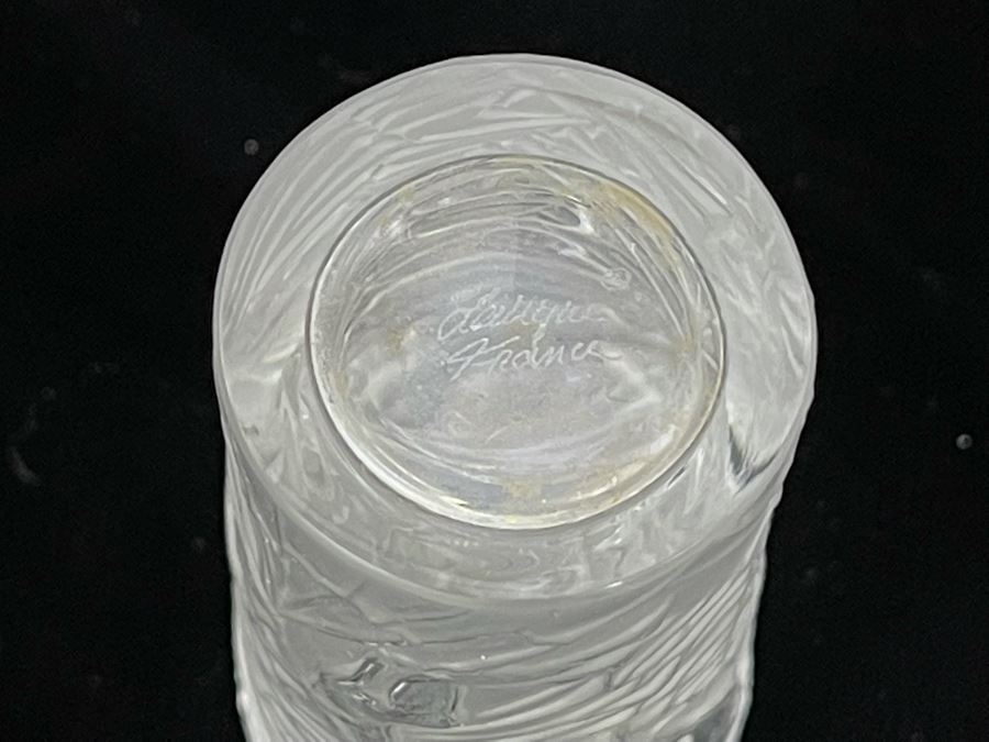 Signed Lalique France Crystal Fairy Bottle 4H [Photo 13]