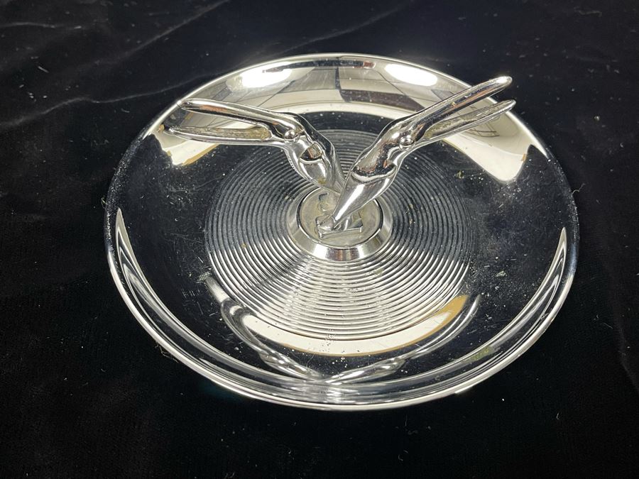 Vintage Mid-Century Toucan Bird Chrome Pincherette Ashtray 6W X 2H [Photo 3]