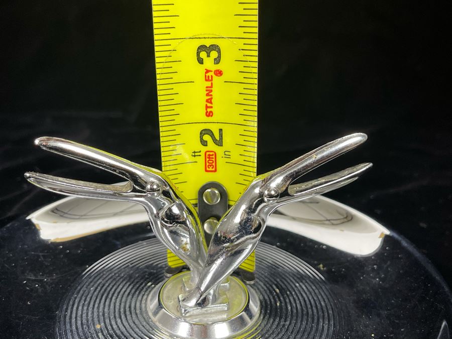 Vintage Mid-Century Toucan Bird Chrome Pincherette Ashtray 6W X 2H [Photo 6]