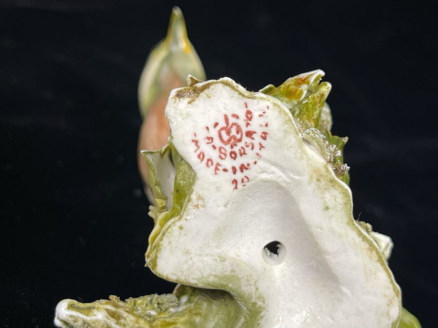 Pair Of Vintage A. Borsato Porcelain Bird Figurines (Antonio Borsato) 3.5H [Photo 8]