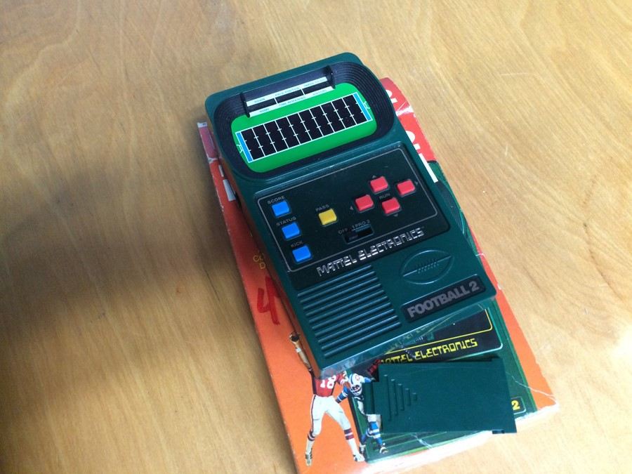 Mattel Electronics Football 2 and Hockey Handheld Vintage Electronic Games [Photo 6]