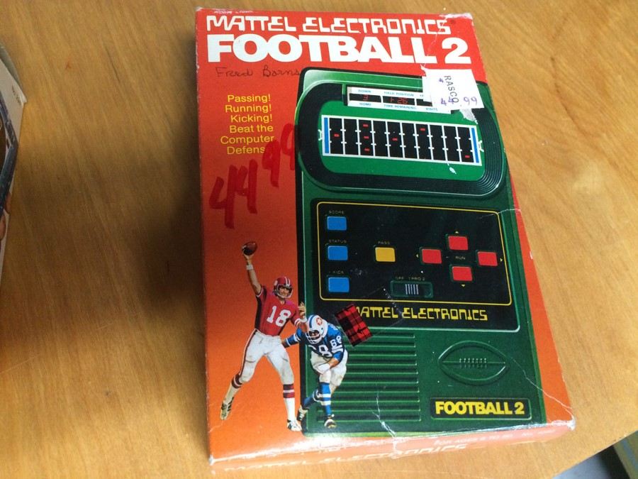 Mattel Electronics Football 2 and Hockey Handheld Vintage Electronic Games [Photo 3]