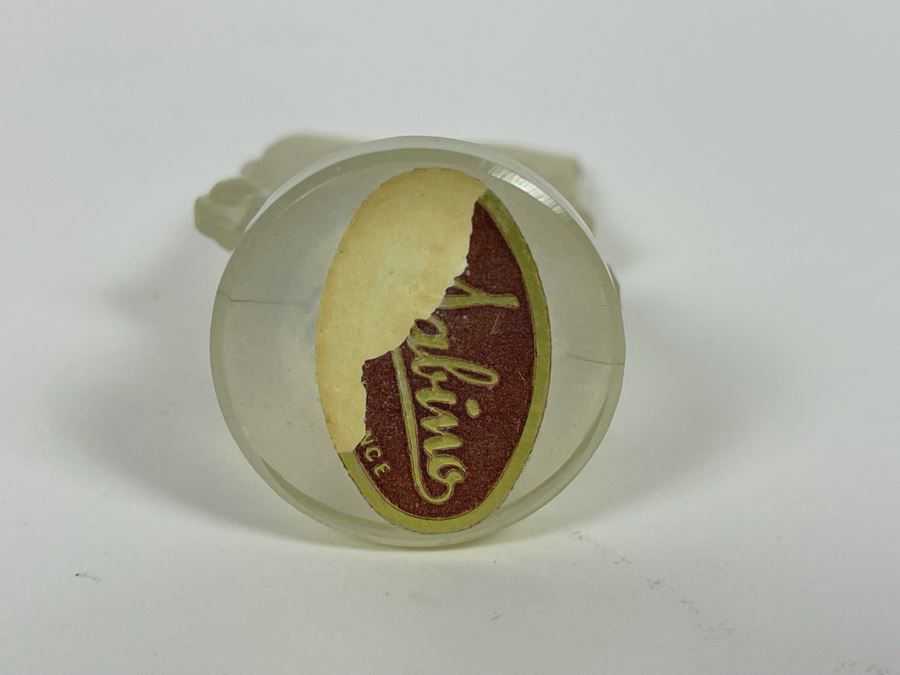 Signed Sabino France Opalescent Glass Butterfly Figurines (Set Of Three) 2.5H [Photo 9]