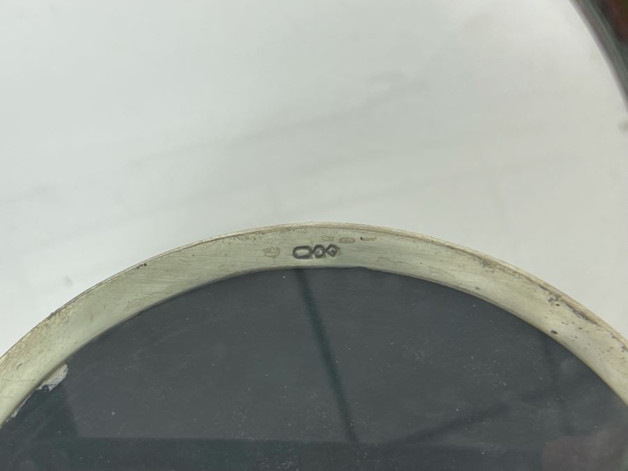 Sterling Silver Pin Cushion Trinket Box 2.5R And Vintage Hand Painted Japanese Lacquer Geisha Hair Pin & Comb Set [Photo 8]