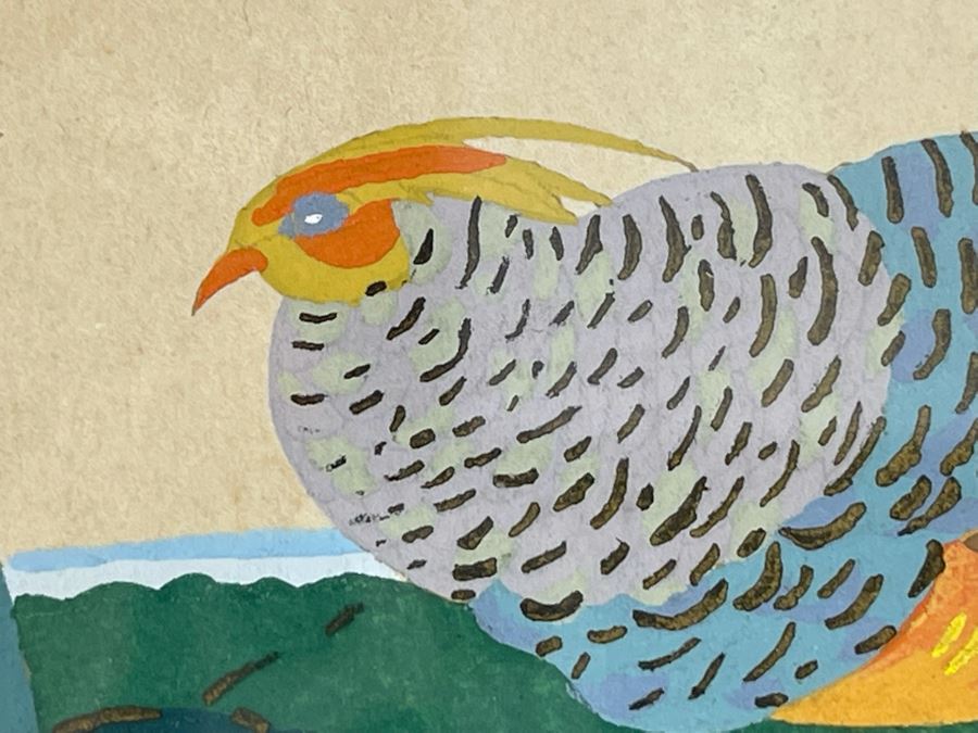 Original Framed Unsigned Art Deco Nude Woman Artwork 10.5 X 10 [Photo 8]