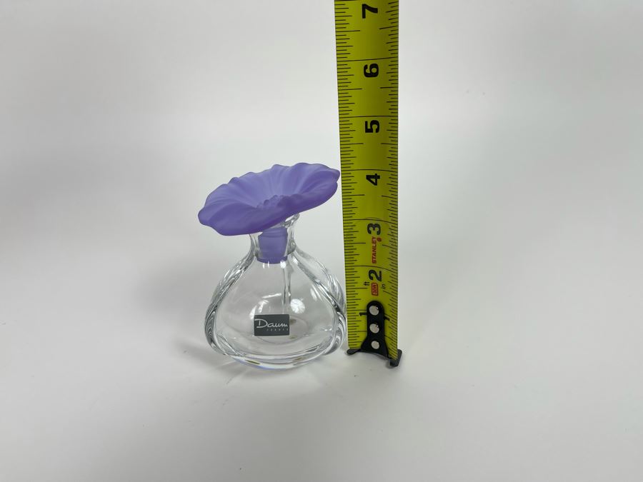 Daum France Crystal Perfume Bottle 4H [Photo 6]