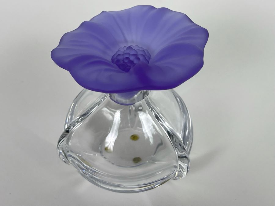 Daum France Crystal Perfume Bottle 4H [Photo 4]