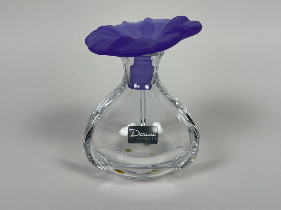 Daum France Crystal Perfume Bottle 4H [Photo 2]