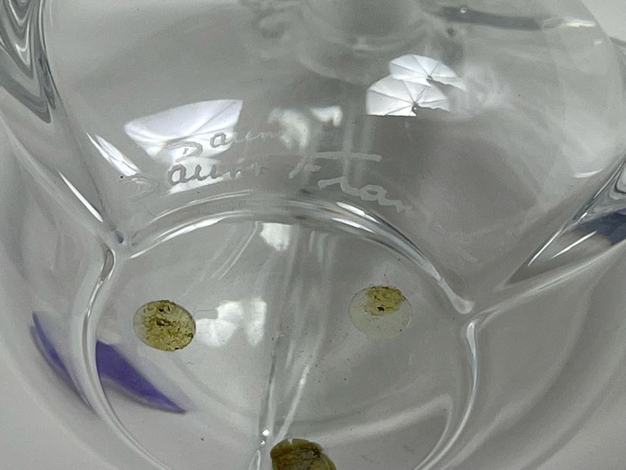 Daum France Crystal Perfume Bottle 4H [Photo 5]