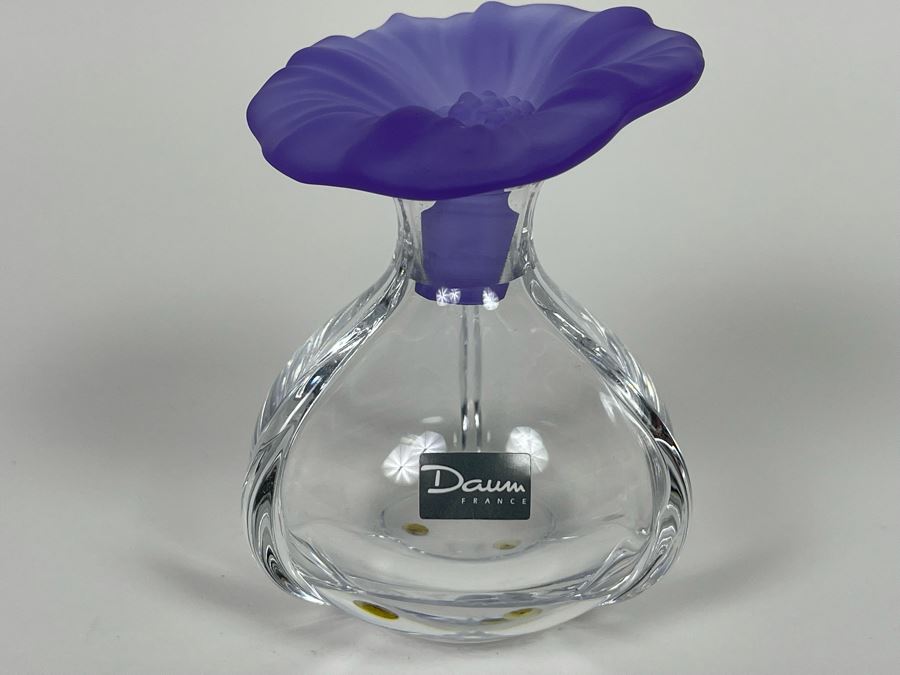 Daum France Crystal Perfume Bottle 4H [Photo 1]