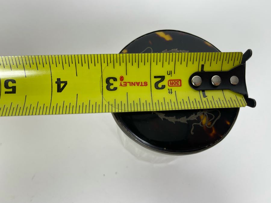 Stunning Inlaid Sterling Silver Lidded Jar 3R X 3H [Photo 10]