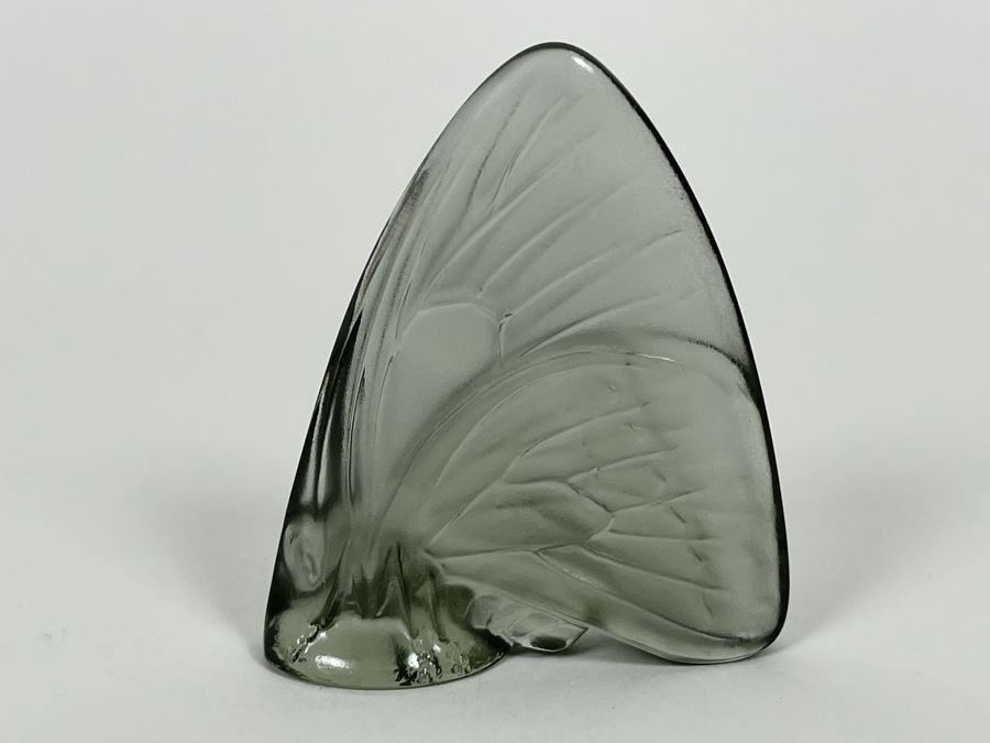 Lalique France Butterfly Figurine 2.25H [Photo 2]