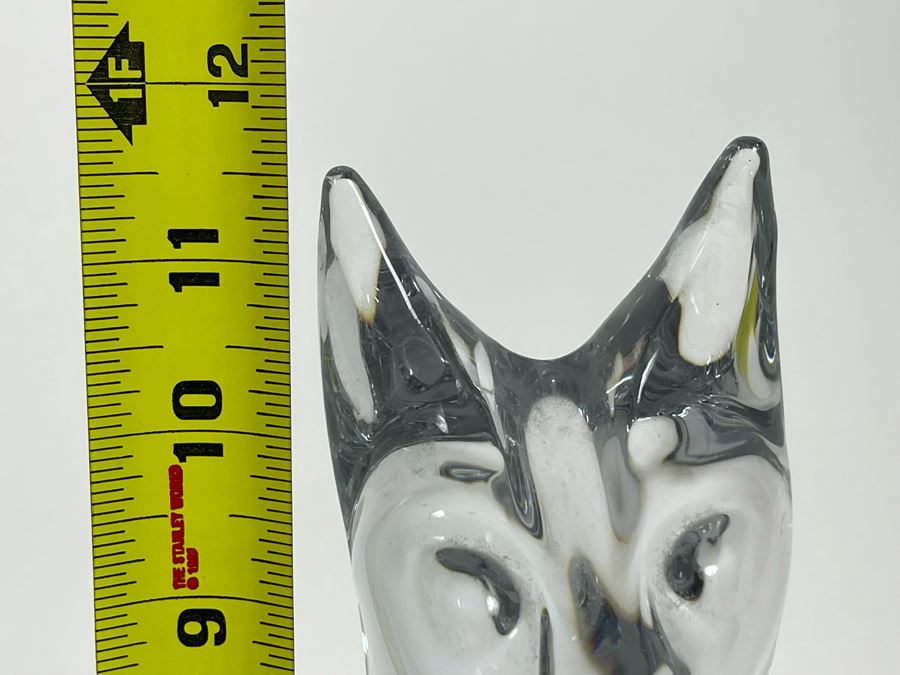 Daum France Cat Sculpture 11.5H [Photo 13]