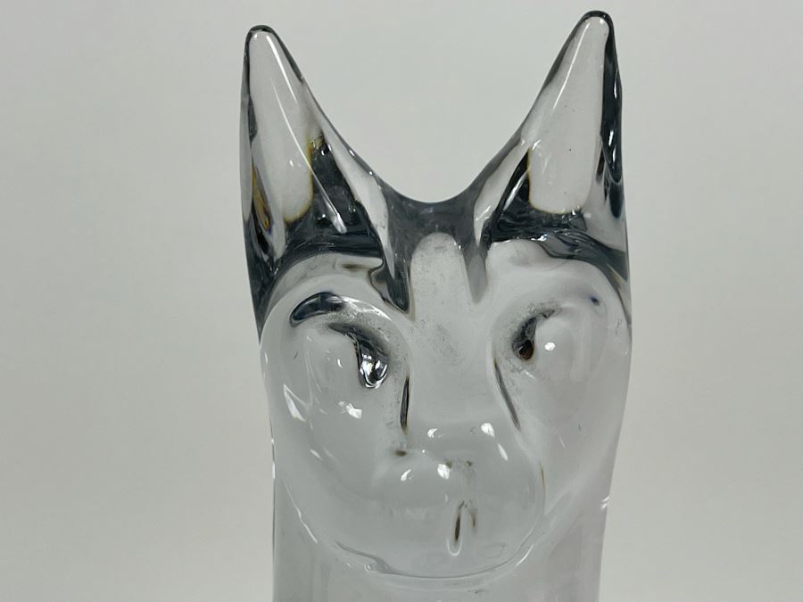 Daum France Cat Sculpture 11.5H [Photo 14]
