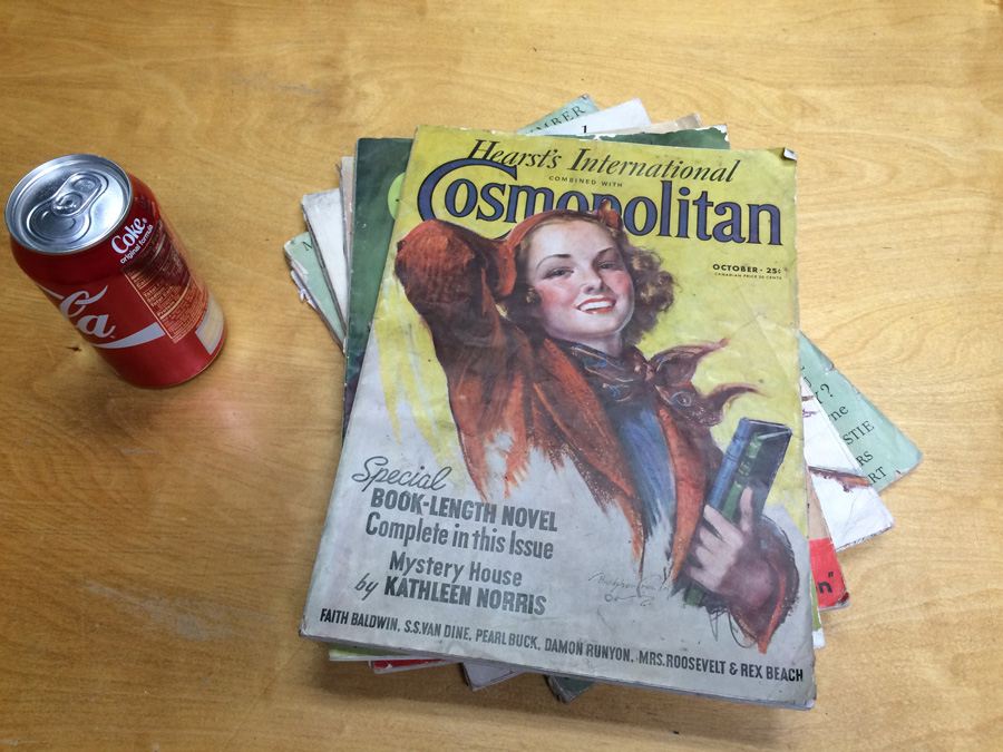 Vintage 1930's Cosmopolitan Magazines