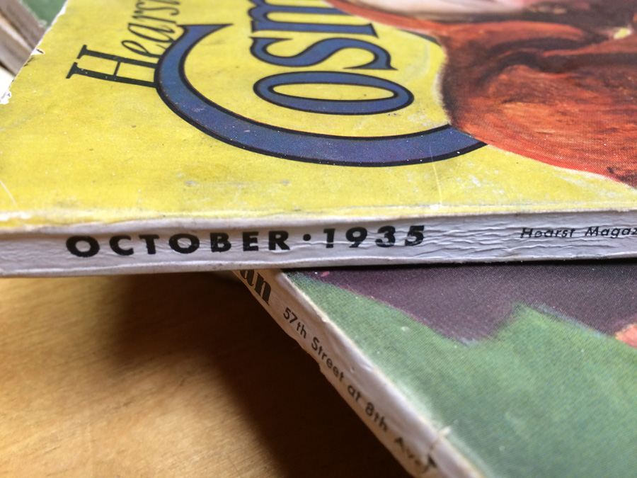 Vintage 1930's Cosmopolitan Magazines [Photo 4]