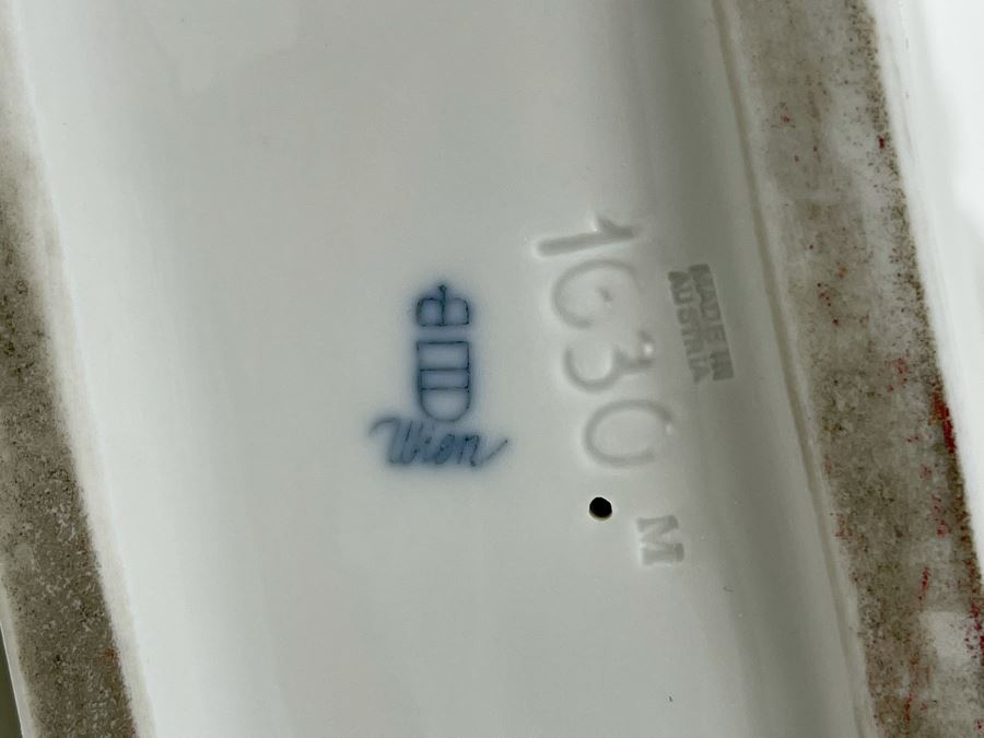 Franz Barwig (1868-1931) Art Deco Large Porcelain Panther On Pedestal Sculpture Made In Austria Wien Signed FB [Photo 13]