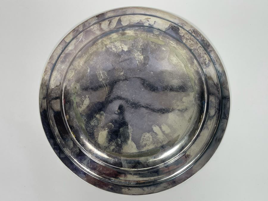 Tiffany & Co Vintage Silver-Soldered Tray 12R [Photo 5]