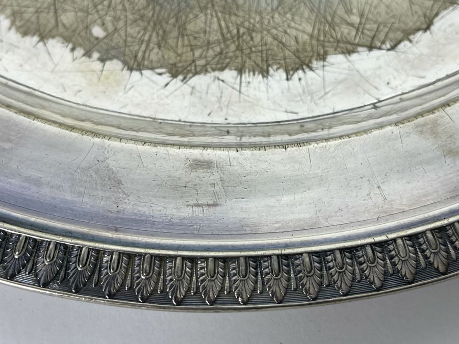 Tiffany & Co Vintage Silver-Soldered Tray 12R [Photo 4]