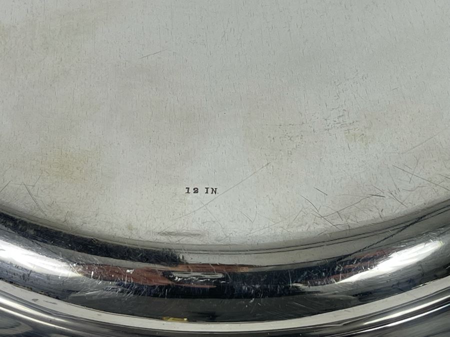 Tiffany & Co Vintage Silver Plated Tray 12R [Photo 5]