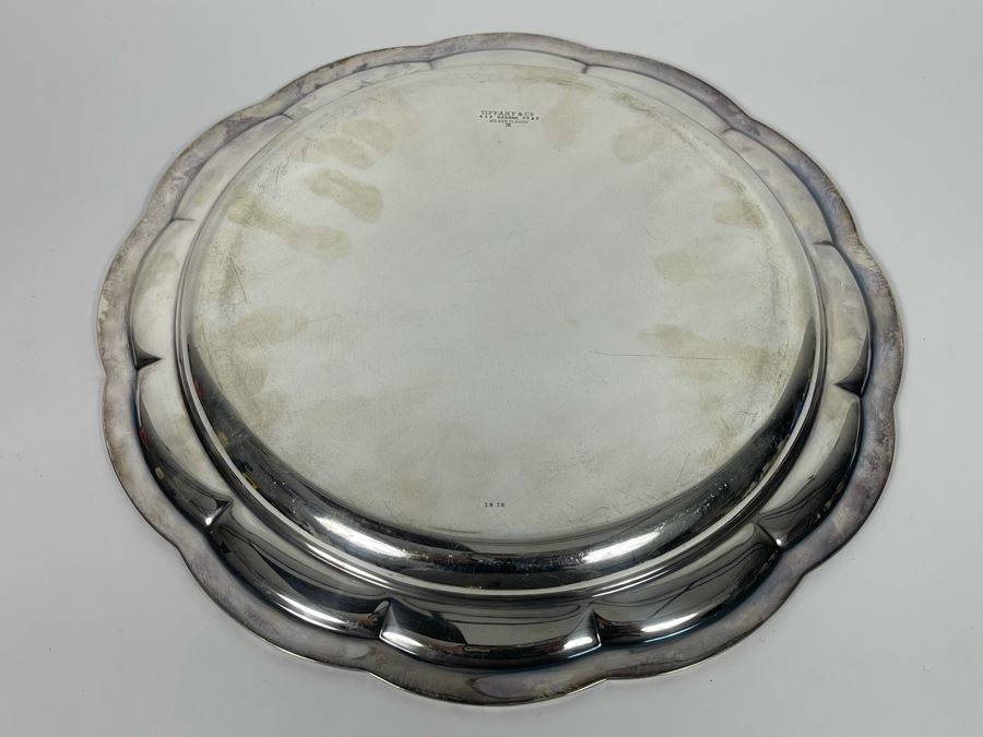 Tiffany & Co Vintage Silver Plated Tray 12R