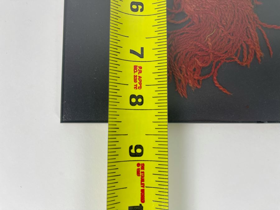 Pair Of Exceptional Antique Pre Columbian Moche Weavings Textile Framed 11.5 X 8.5 [Photo 13]