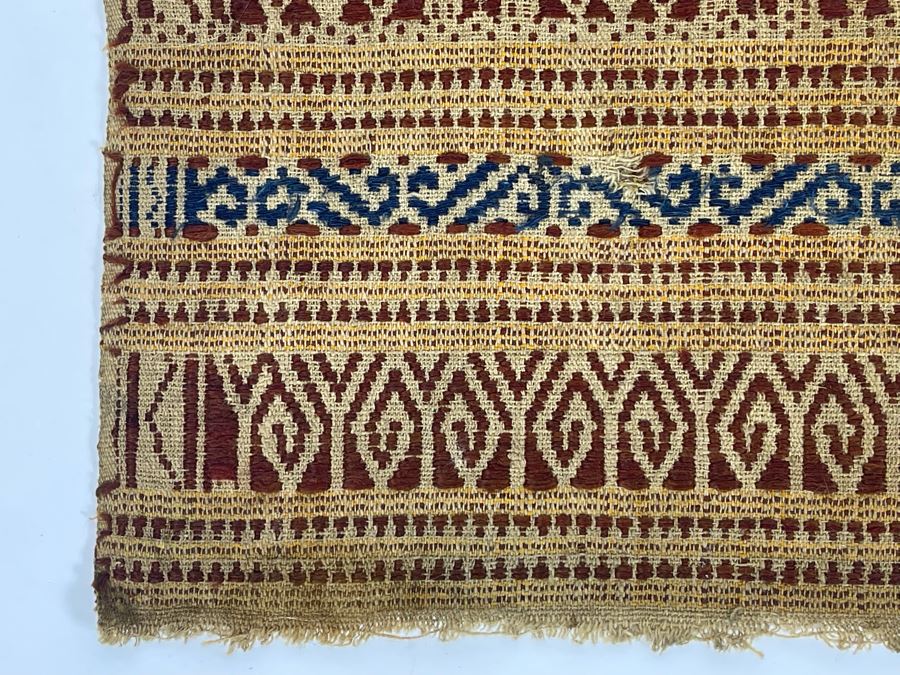 Antique Pre-Columbian Textile 16 X 17 [Photo 7]