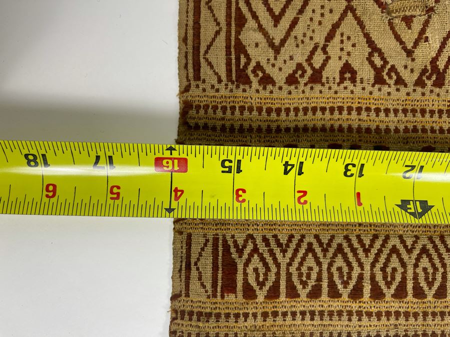 Antique Pre-Columbian Textile 16 X 17 [Photo 8]