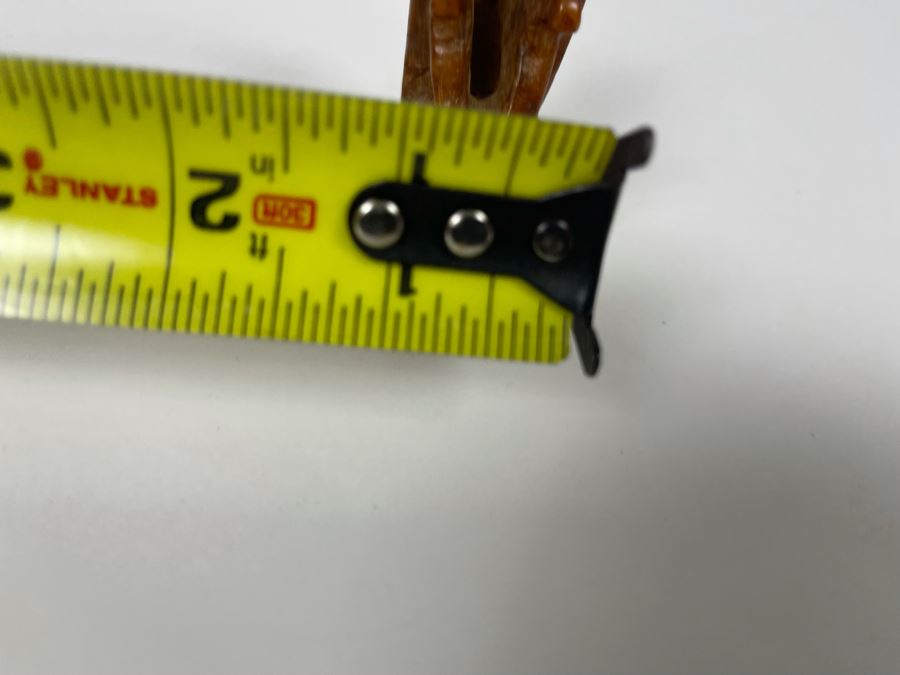 Old Chinese Carved Brown Stone Of Mythical Winged Animal 2.5W X 1.25D X 3H [Photo 13]