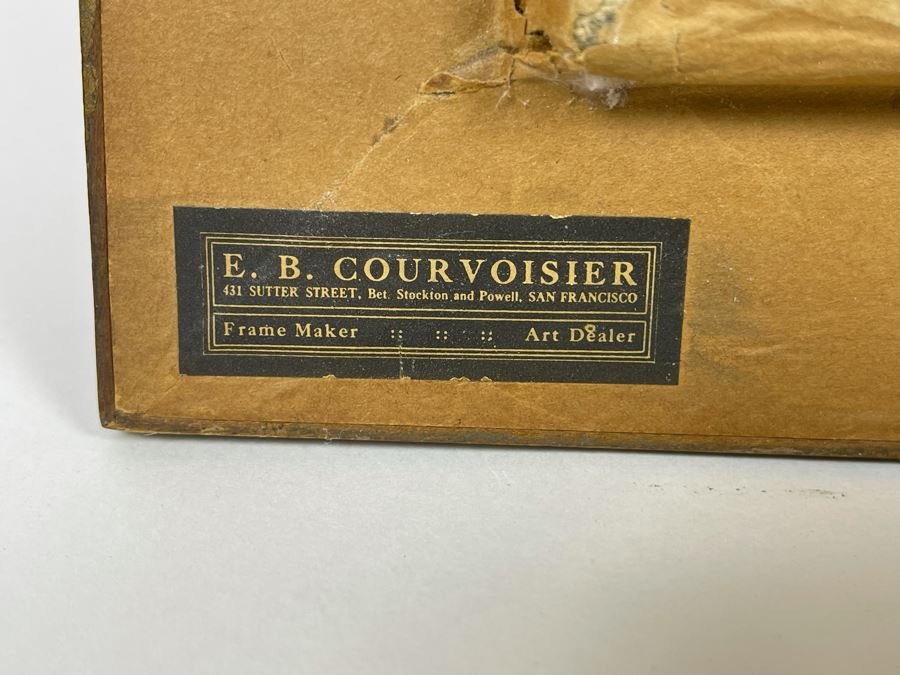 Antique Still Life Painting On Canvas By Alice Best 14 X 20 [Photo 16]