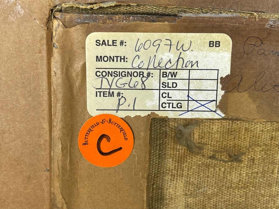 Antique Still Life Painting On Canvas By Alice Best 14 X 20 [Photo 14]