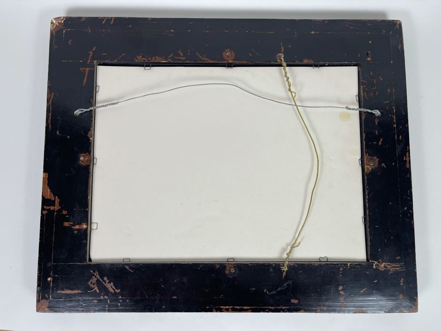 Hand Crafted Intricately Inlaid Geometric Mother Of Pearl, Wood And Bone Wall Mirror 20W X 16H X 1.5D [Photo 15]