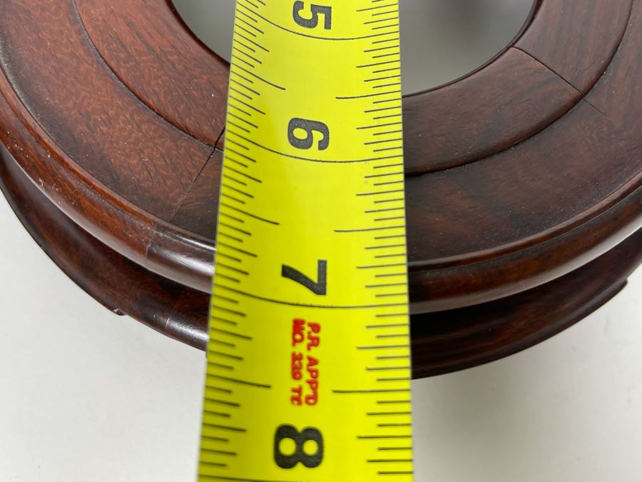 Set Of Two Chinese Wooden Stands 7R And 5R [Photo 8]