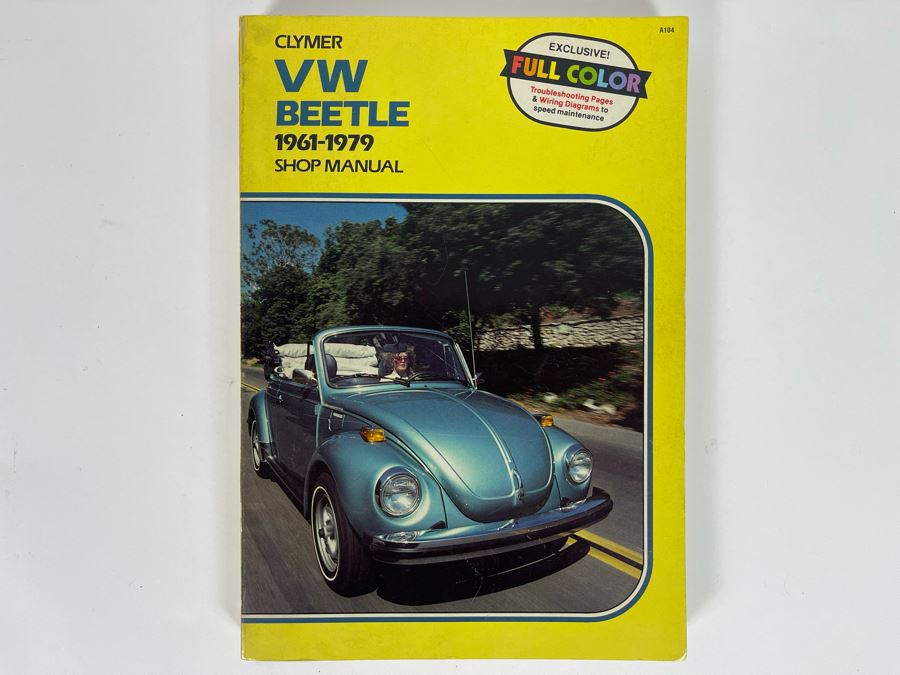 Clymer VW Beetle 1961-1979 Shop Manual
