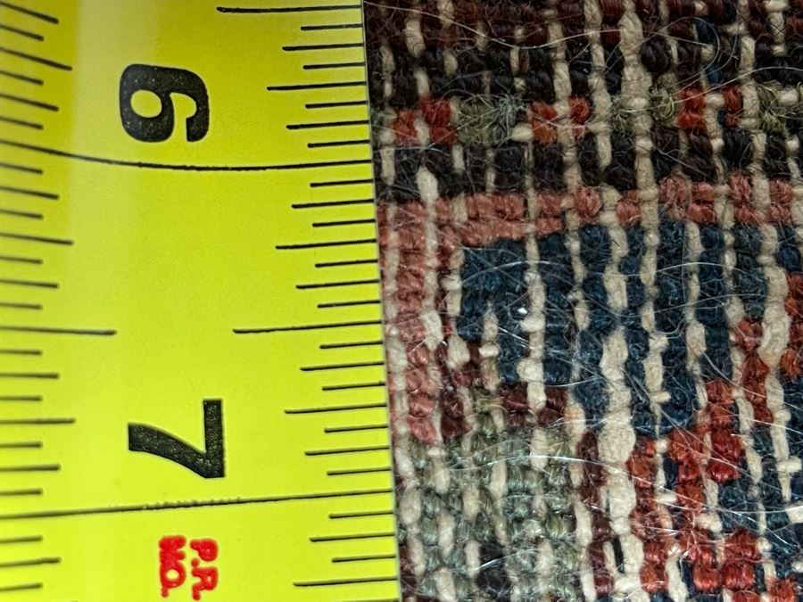 Old Hand Knotted Wool Persian Area Rug 29W X 63L [Photo 11]