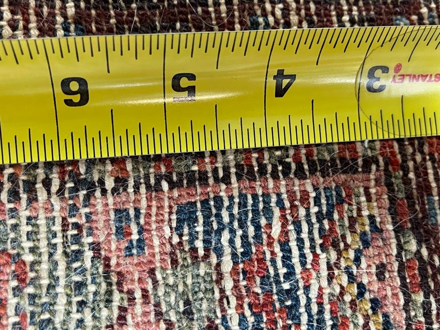 Old Hand Knotted Wool Persian Area Rug 29W X 63L [Photo 10]